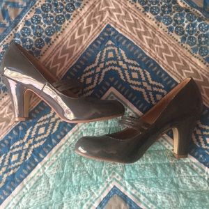 Mary Jane Grey Heels
